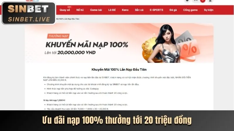 Ưu đãi hấp dẫn Cwin555
